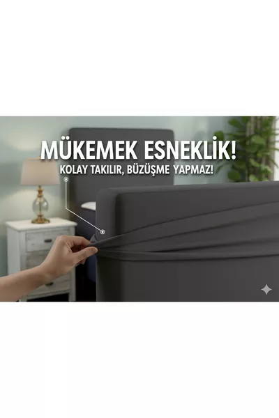 КАЛЪФ ЗА ОСНОВНА ПОДЛОЖКА, СИВ, С ЛАСТИК, ЕЛАСТИЧЕН, ВИСОКОКАЧЕСТВЕН ПЛАТ