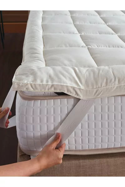 Protège-matelas en coton blanc - x cm