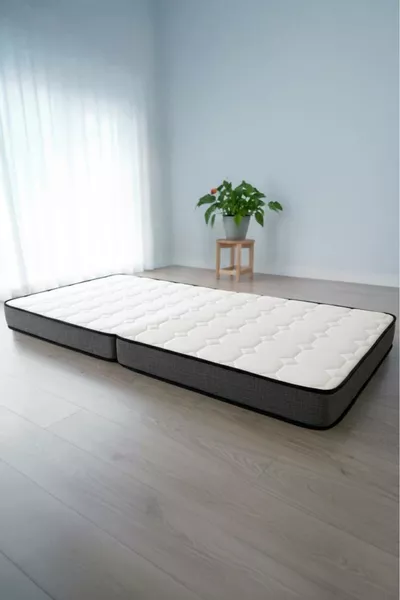 Lit pliant BONBON – Mousse orthopédique ferme, lit pliable au sol, matelas de sol