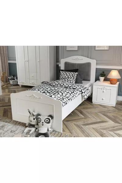 Romantic Bed () (%MDF)