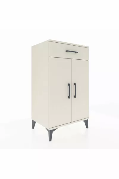 Hyperion Dressoir 2 Planken Met 1 Lade 2 Deuren Maansteen-Maansteen