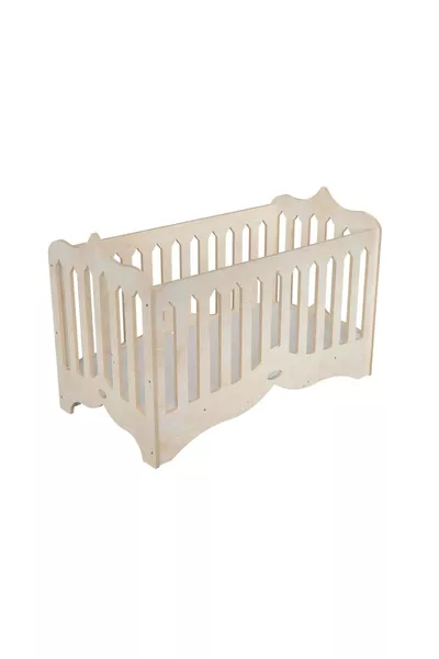 -Gotisches Babykinderbett Modular Organisch Bemalbar Tragbar Speziell Hergestelltes Produkt