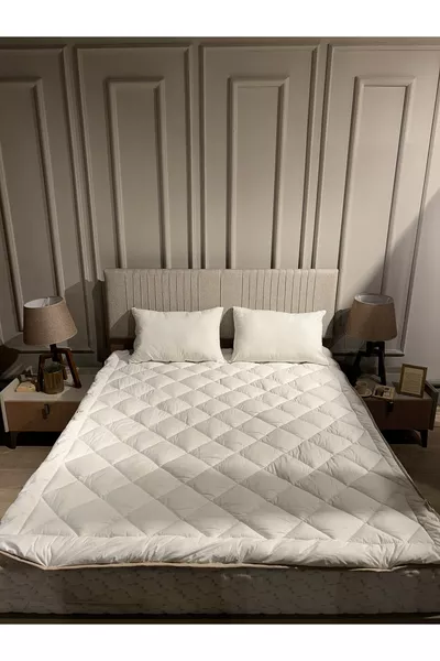Matelas en laine double en pure laine mérinos d'agneau