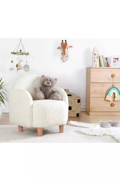 Seggiolino per bambini Moylo Teddy Bianco