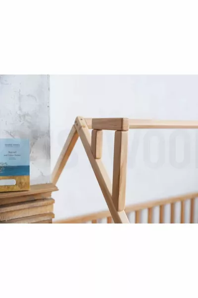 Wooden Montessori Bed - Solid Wood Bed - Montessori Children's and Baby Bed