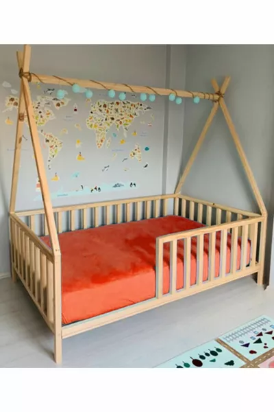 Native American Natural Montessori Baby and Child Bed