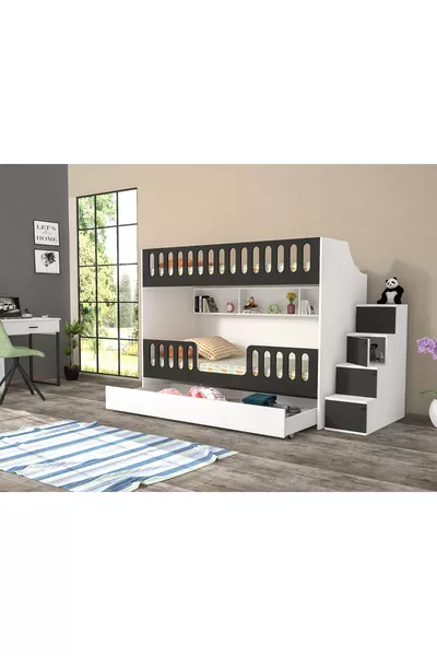 anthracite MDF bunk bed