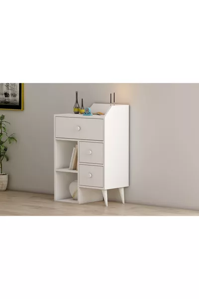 STAR DRESSER, WHITE
