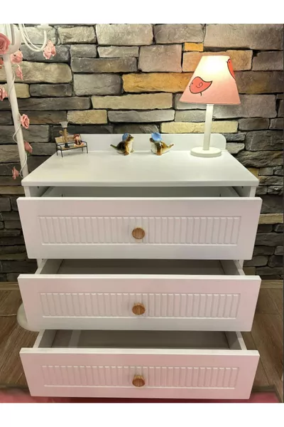 Efor Multi-Purpose Cabinet, Dresser with Drawers, Dresser with Doors, 3-Drawer Dresser