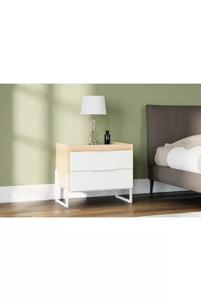 COMODINO HEKLA, 2 CASSETTI