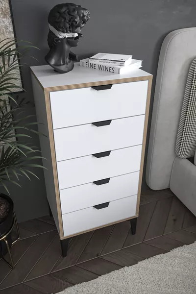 Arden Kommode mit 5 Schubladen, Wäscheschrank