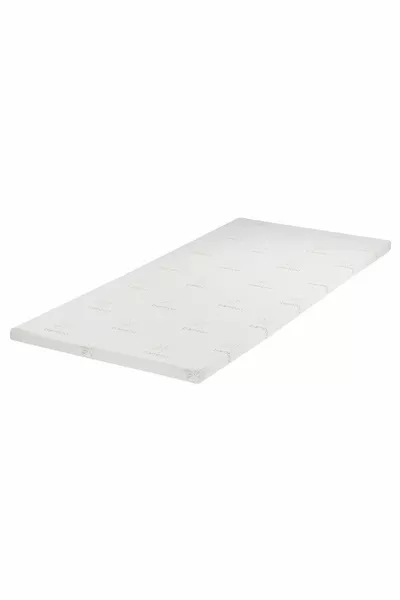 Matelas en viscoélastique avec housse lavable en bambou, sur-matelas, protège-matelas, coussin de sommeil