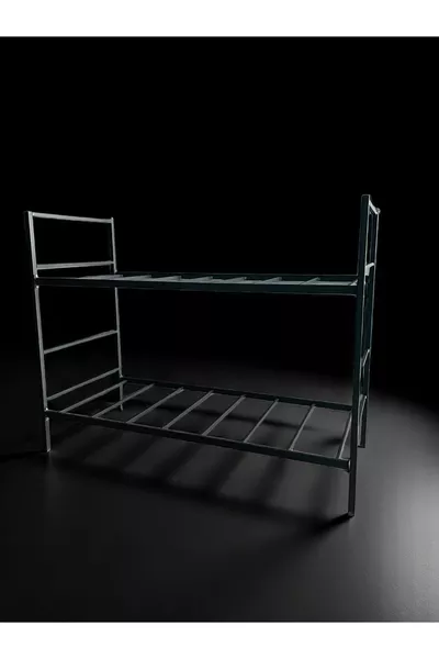 Letto a castello economico da cantiere Miralay in metallo