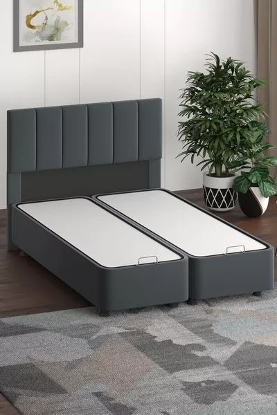 Bed Headboard, Camellia Bed Headboard Anthracite, Size Options Available