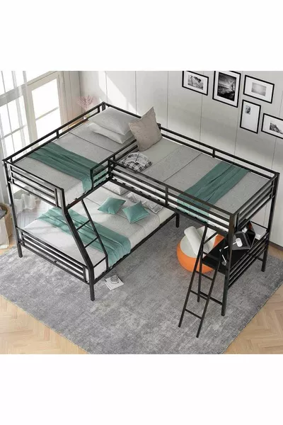 Design Driepersoons Bureaulade Stapelbed