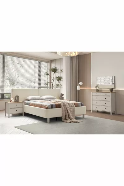 Mony Beige 6 Kapılı Yatak Odası Takımı