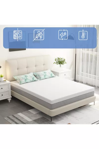 Protège-matelas orthopédique & Surmatelas avec bonnet 5 cm