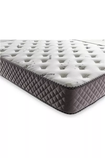 Matelas Blanc Kupons Améthyste Orthopédique Soft avec Ressorts Orthopédiques