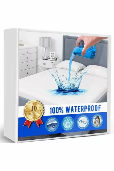 Waterproof, Over-Bed Sleep Pad (Medium Firm) Orthopedic, 7cm Thick Pillowcase Gift