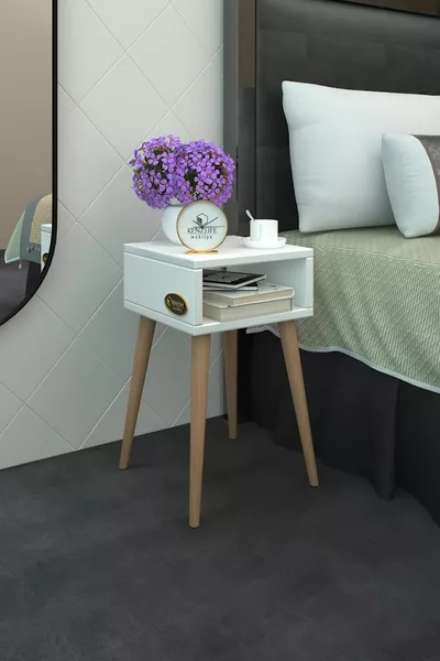 Comodino Ragnarok Byz Comodino ** con Gambe in Legno