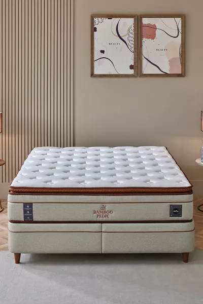 Bamboo Pedic Pocket Spring Mattress with Padding