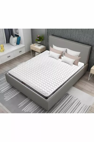 Protège-matelas orthopédique viscoélastique & surmatelas avec élastique 5 cm (avec oreiller BAMBOO offert)