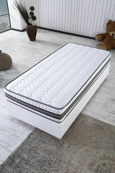 Matelas à ressorts orthopédique complet Nano, disponible en plusieurs tailles, utilisation double face (cm)