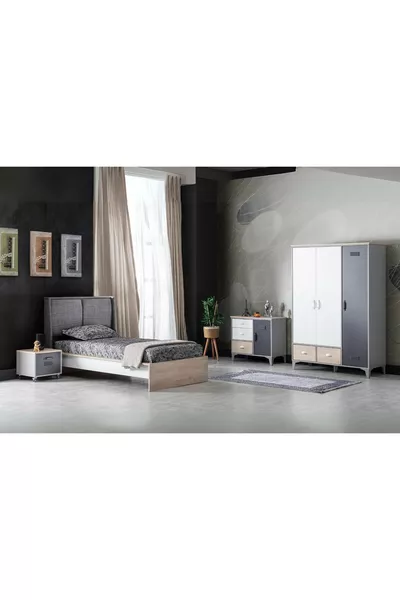 Camera da letto per ragazzi Thor Grey
