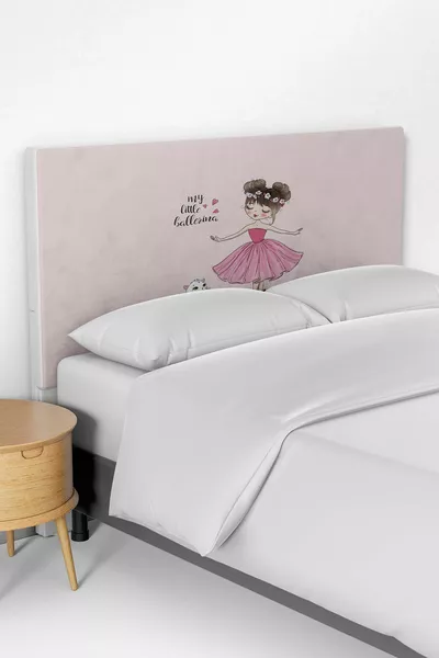 Housse de tête de lit pour lit coffre de chambre de fille princesse