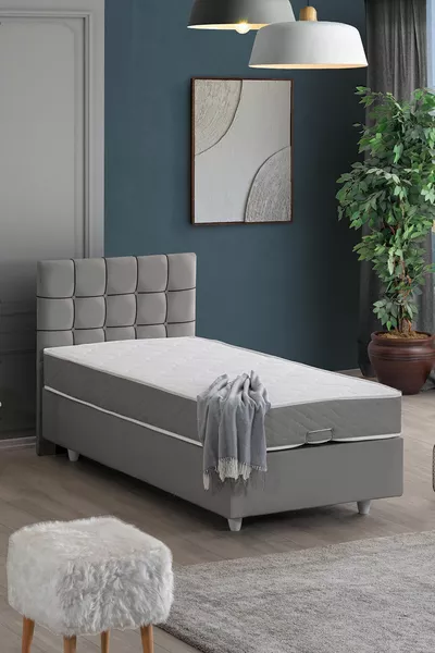 Tavira Double Set, Single Bed Base and Headboard Set