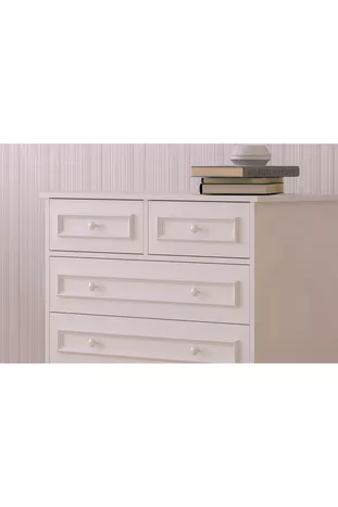 Commode Lina Country multifonction à 5 tiroirs