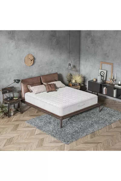Matelas double ultra-orthopédique à ressorts ensachés