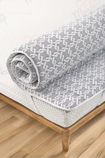 Matelas surélevé orthopédique Kapitenoli | Doux, confortable, avec soutien lombaire et dorsal