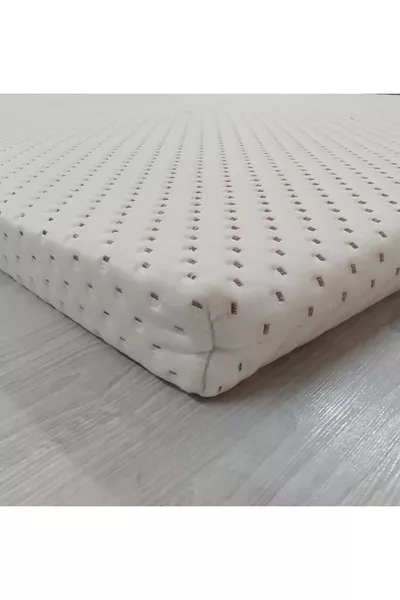 Protège-matelas orthopédique en viscoélastique & surmatelas avec élastique et fermeture éclair 5 cm