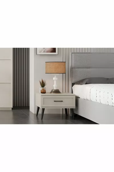 Pita Beige Nightstand