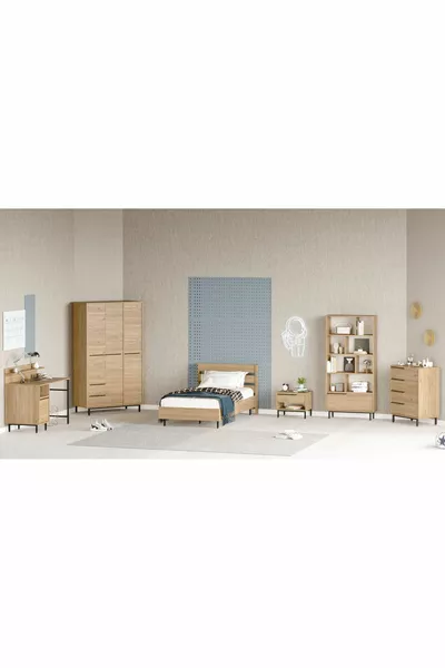 Set di 5 pezzi per camera da letto Leena - S
