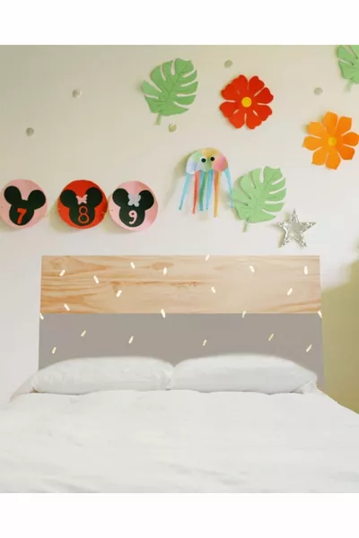 GLITTER BED/BASE HEADBOARD