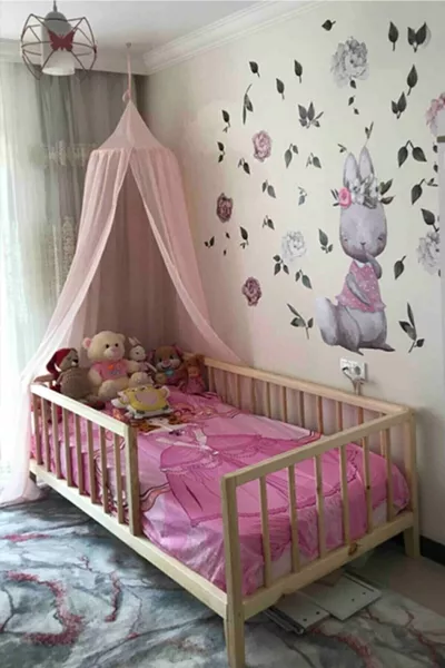 DESİGN Ahşap Montessori Yatak  AYAKLI