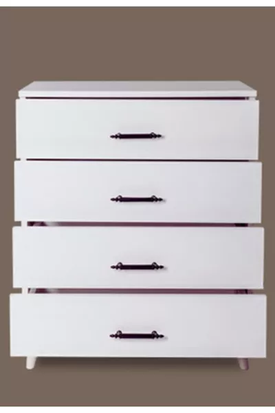 4-Drawer Dresser Assembled and Ready for Delivery