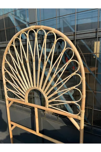 Bambu Güneş Model Yatak Başlık Tek kişilik