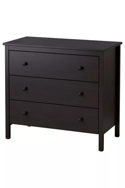 Koppang, 3-Drawer Dresser, Cm, Wenge