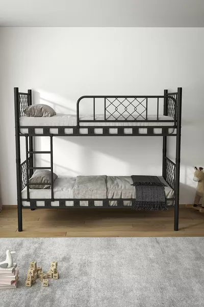 Chambre d'enfant Metis Lit superposé et cadre de lit en métal