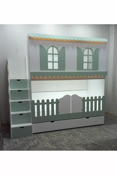 LIT SUPERPOSÉ AVEC PETIT LIT À ALAÇATI