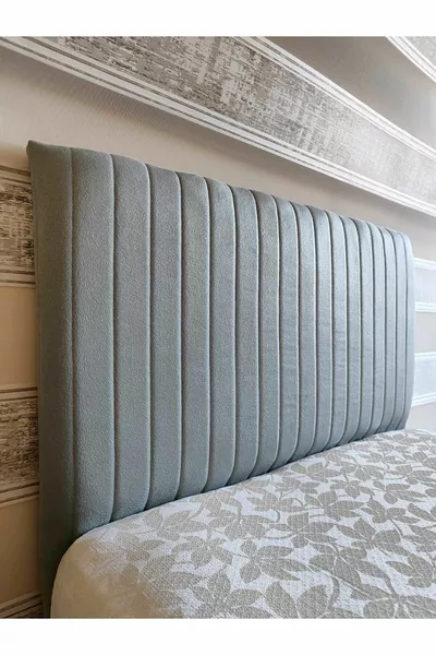 Design Sonne LEINEN Bettkasten Kopfteilbezug