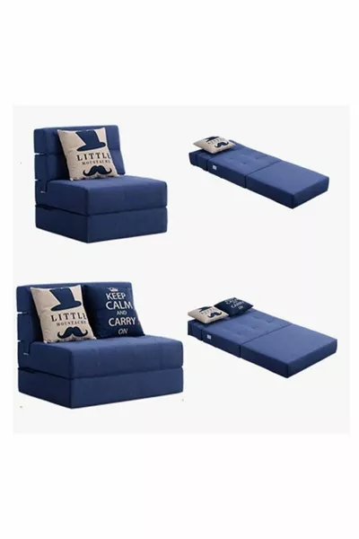 Canapé-lit orthopédique pliant et fauteuil de repos pour le camping