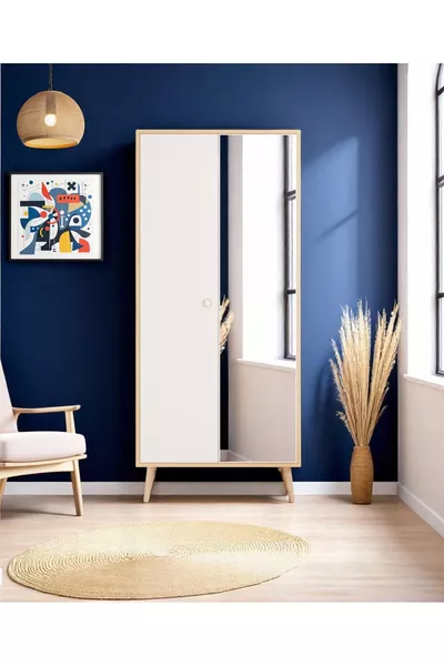 Armoire Aden Aynalı / Armoire à vêtements / Armoire à deux portes
