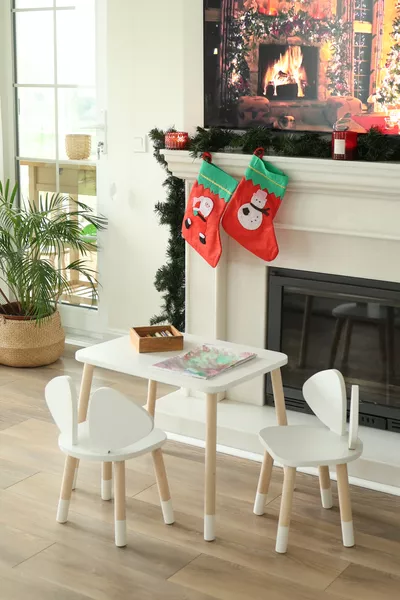 White Mickey Dining Table + 2 Chairs
