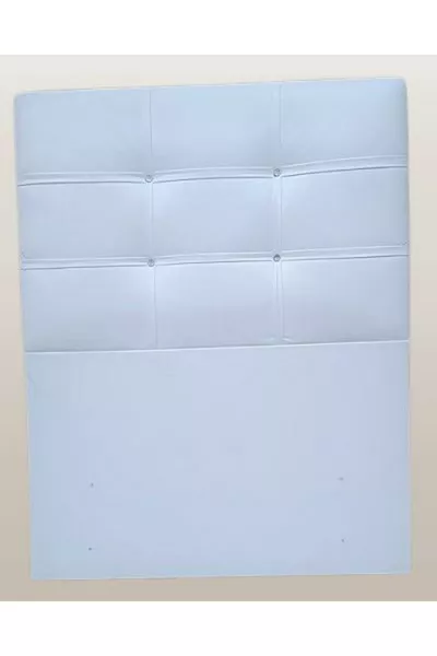 Titre DK Modèle Simple en Cuir Synthétique blanc Fait Main