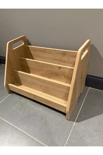 Bibliothèque Montessori à 3 étagères en MDF très pratique
