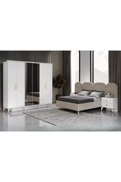 Merin White Yatak Odası Takımı